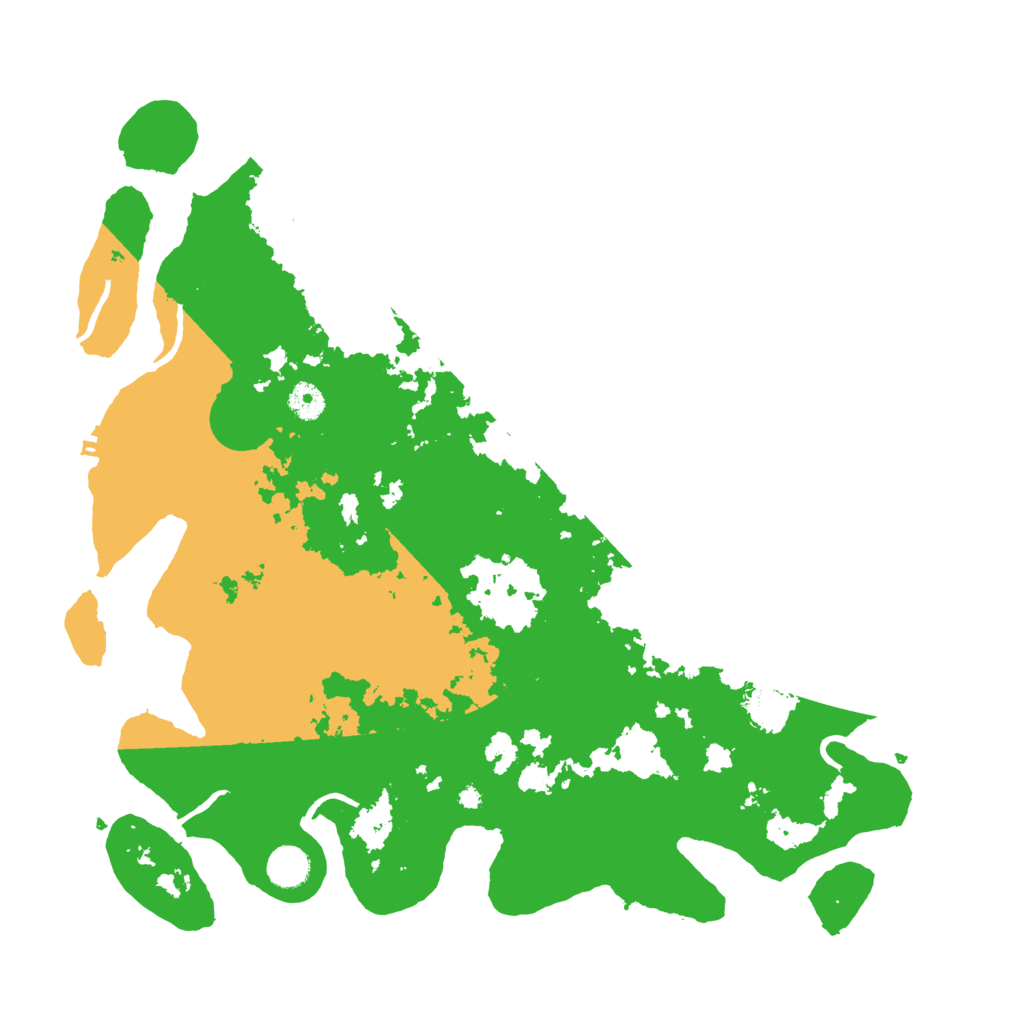 Biome Rust Map: Procedural Map, Size: 4250, Seed: 25454