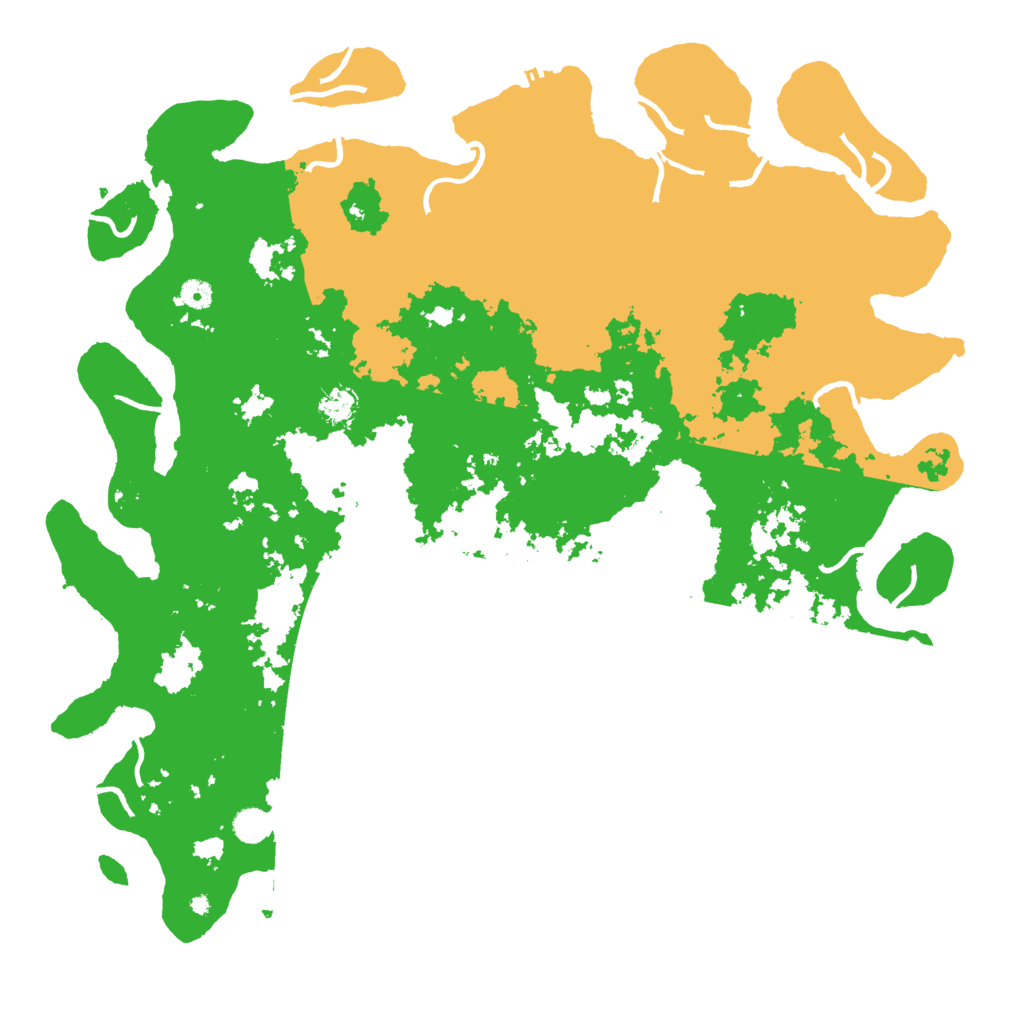 Biome Rust Map: Procedural Map, Size: 5000, Seed: 1323730754