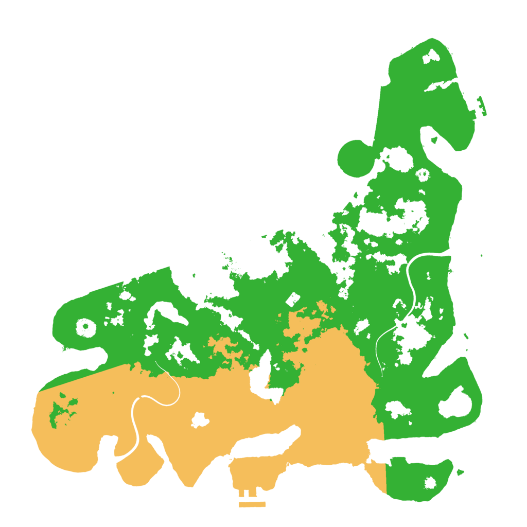 Biome Rust Map: Procedural Map, Size: 4000, Seed: 1140237265