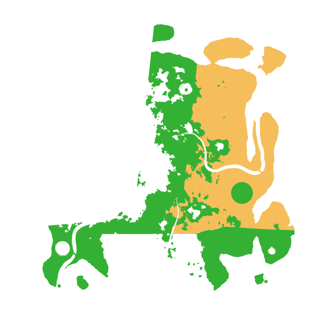Biome Rust Map: Procedural Map, Size: 3800, Seed: 642532631