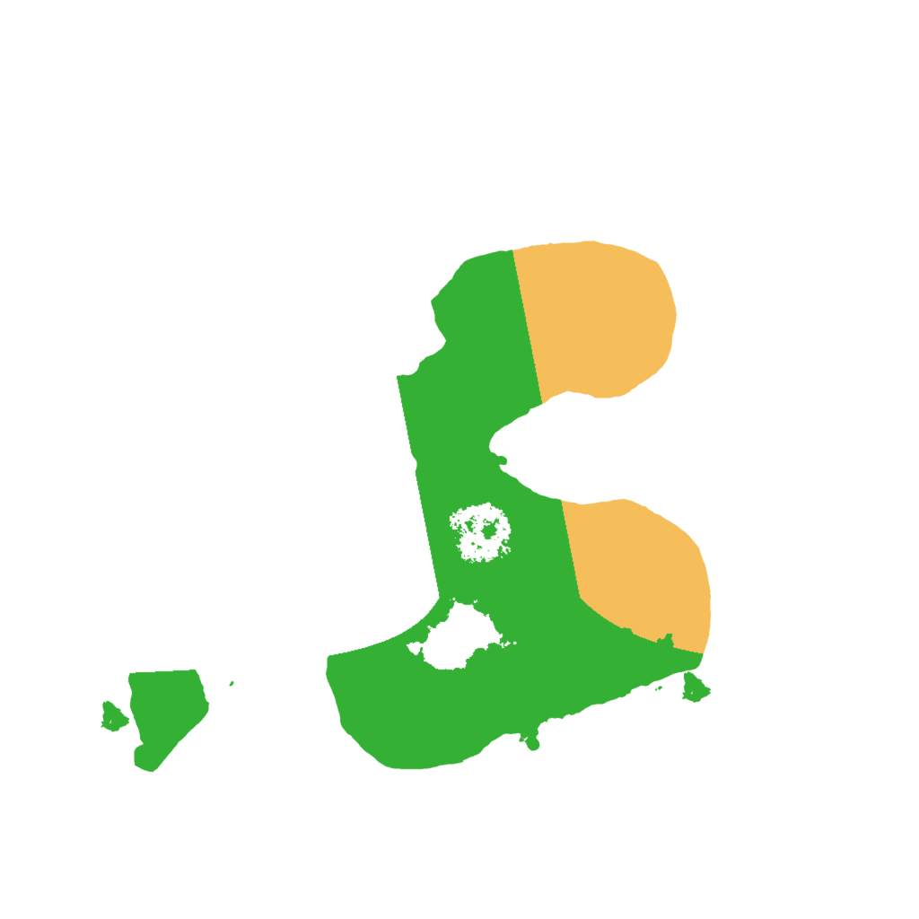 Biome Rust Map: Procedural Map, Size: 1600, Seed: 5542781