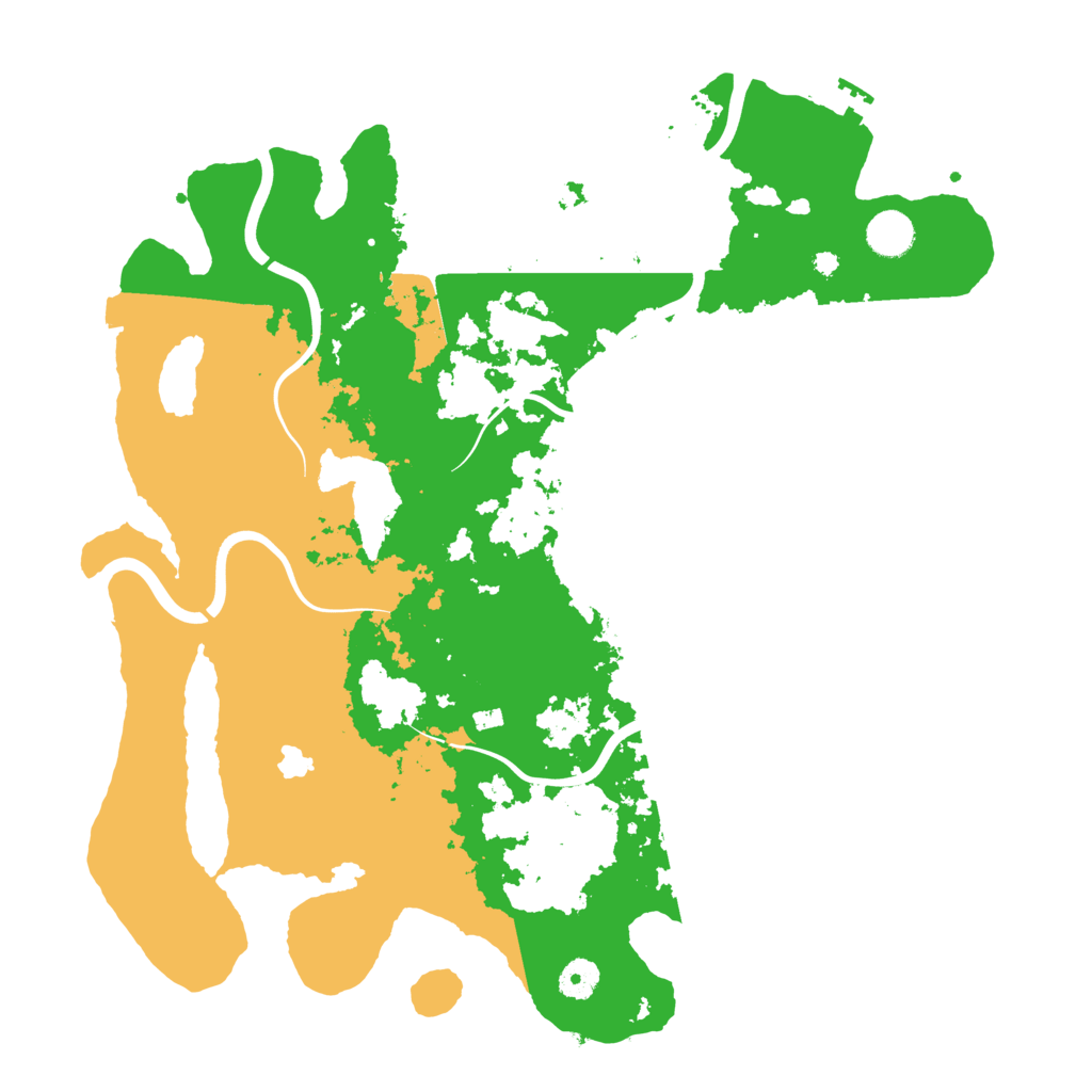 Biome Rust Map: Procedural Map, Size: 4100, Seed: 1947