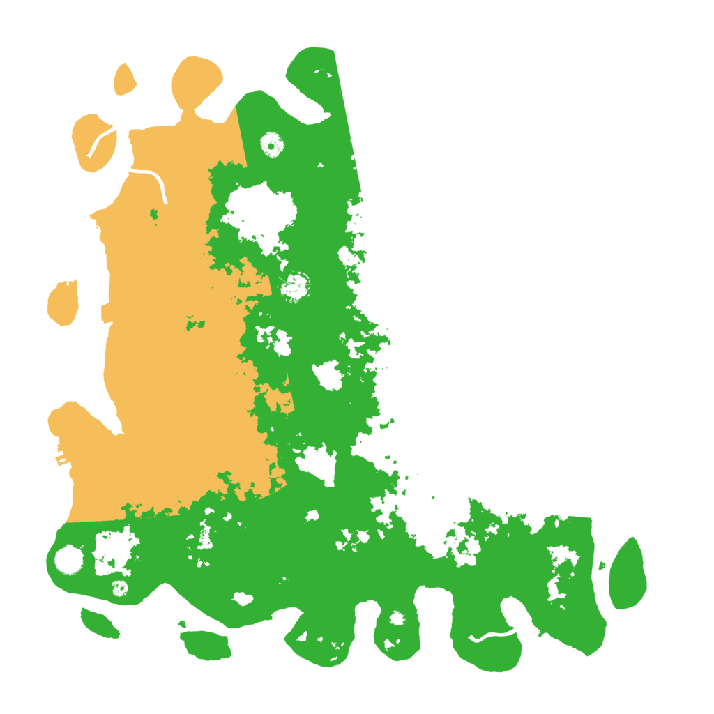 Biome Rust Map: Procedural Map, Size: 4500, Seed: 1358806956