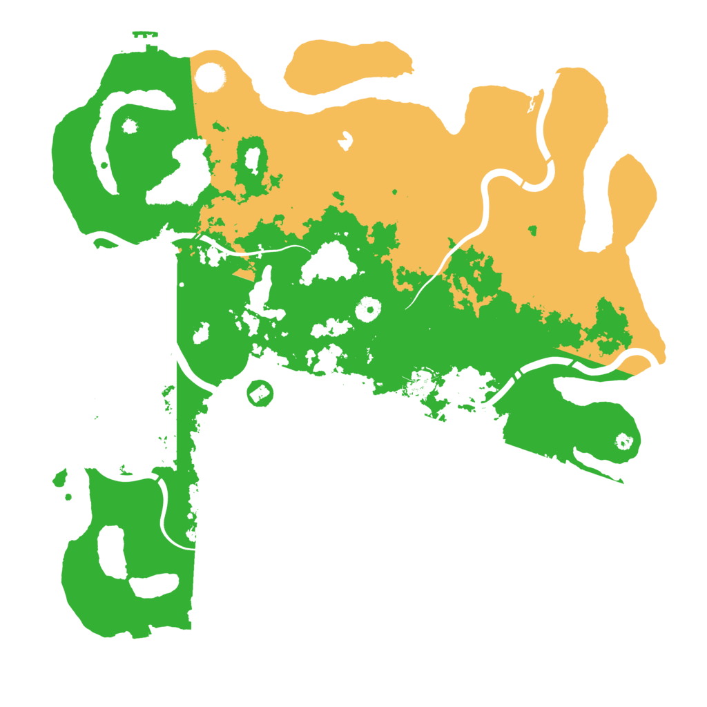 Biome Rust Map: Procedural Map, Size: 4250, Seed: 88203898