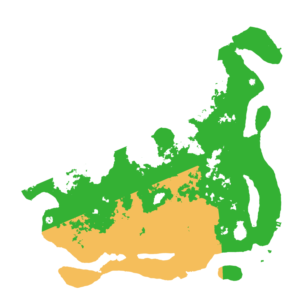 Biome Rust Map: Procedural Map, Size: 4250, Seed: 2045923069