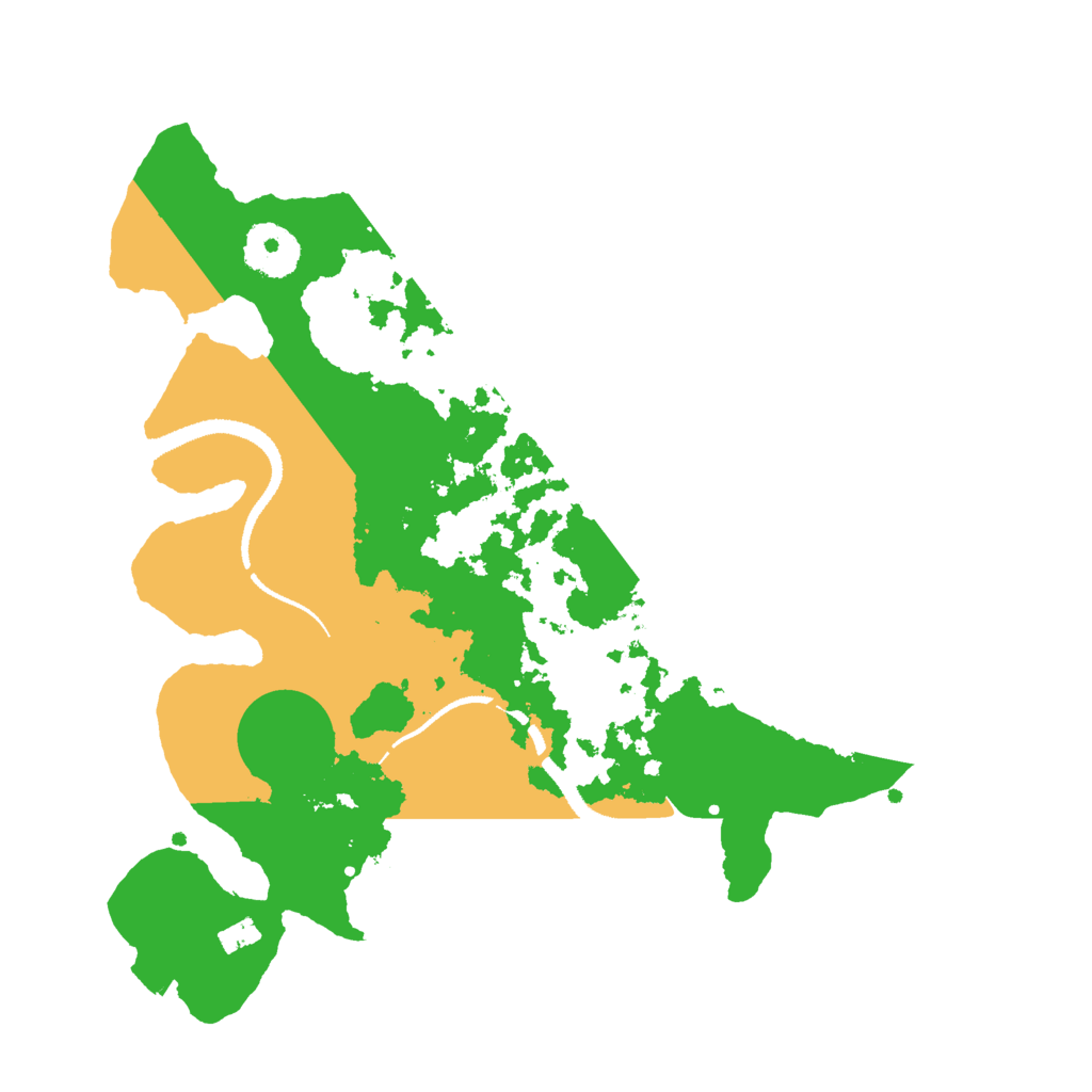 Biome Rust Map: Procedural Map, Size: 3000, Seed: 1288