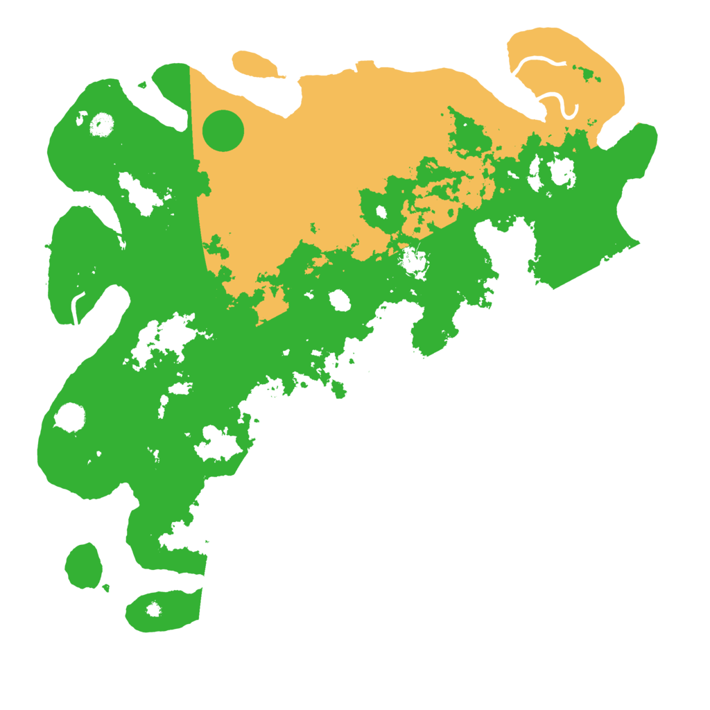 Biome Rust Map: Procedural Map, Size: 4500, Seed: 1039123573