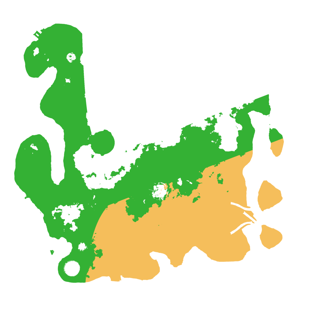 Biome Rust Map: Procedural Map, Size: 3500, Seed: 1209062556