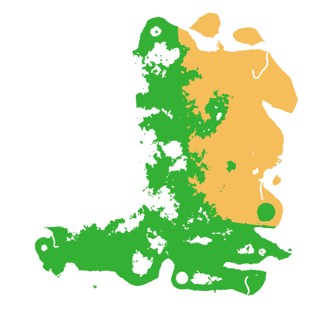 Biome Rust Map: Procedural Map, Size: 4500, Seed: 1426044611