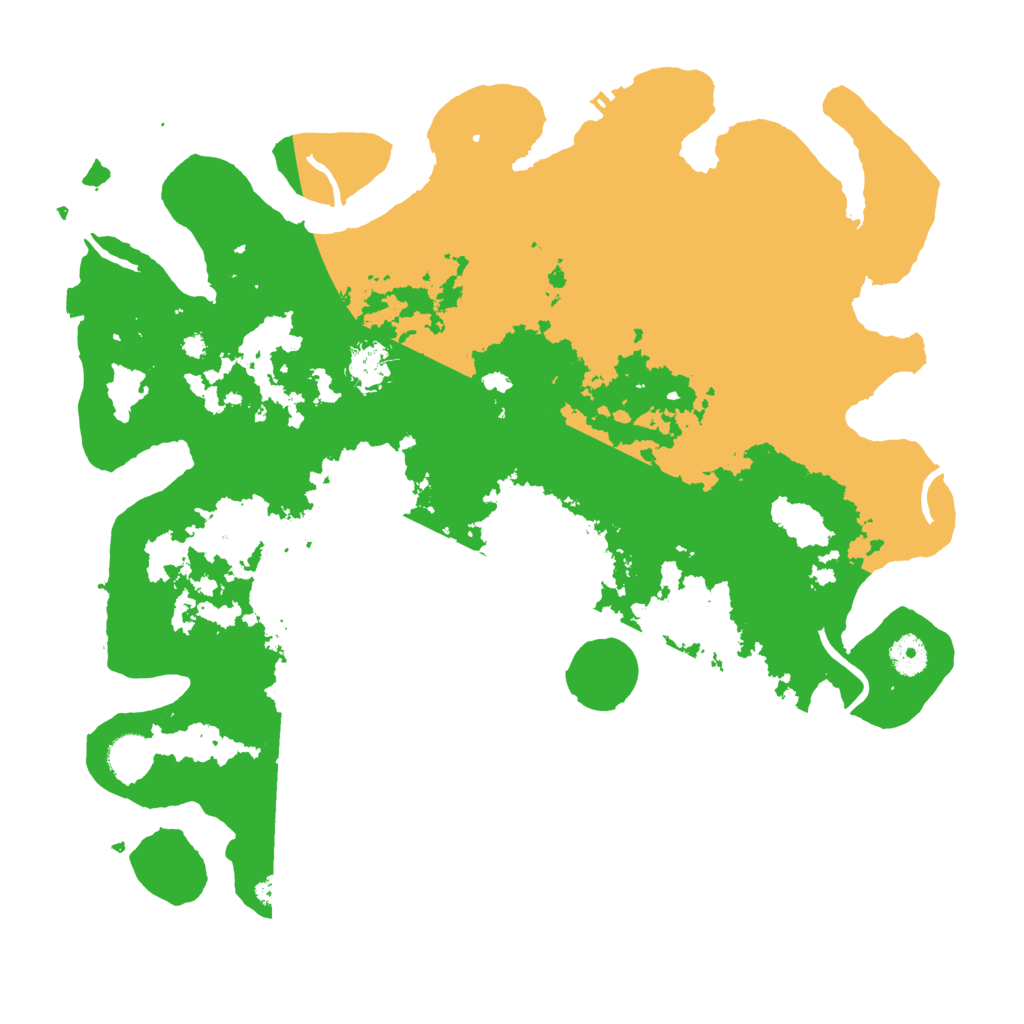 Biome Rust Map: Procedural Map, Size: 4000, Seed: 611593746