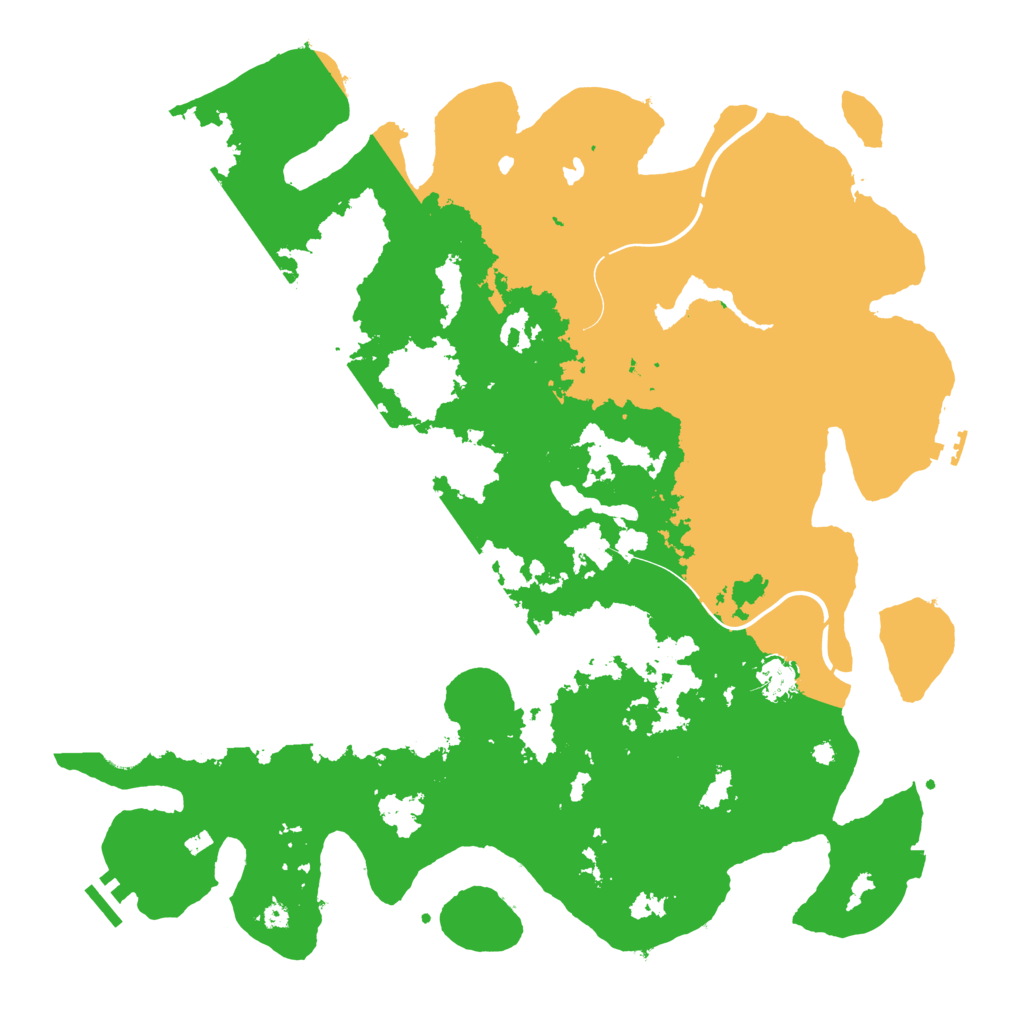 Biome Rust Map: Procedural Map, Size: 4250, Seed: 1276616880