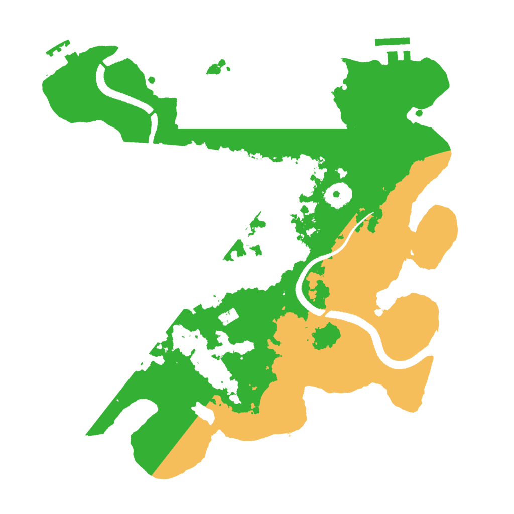 Biome Rust Map: Procedural Map, Size: 3000, Seed: 1740686363