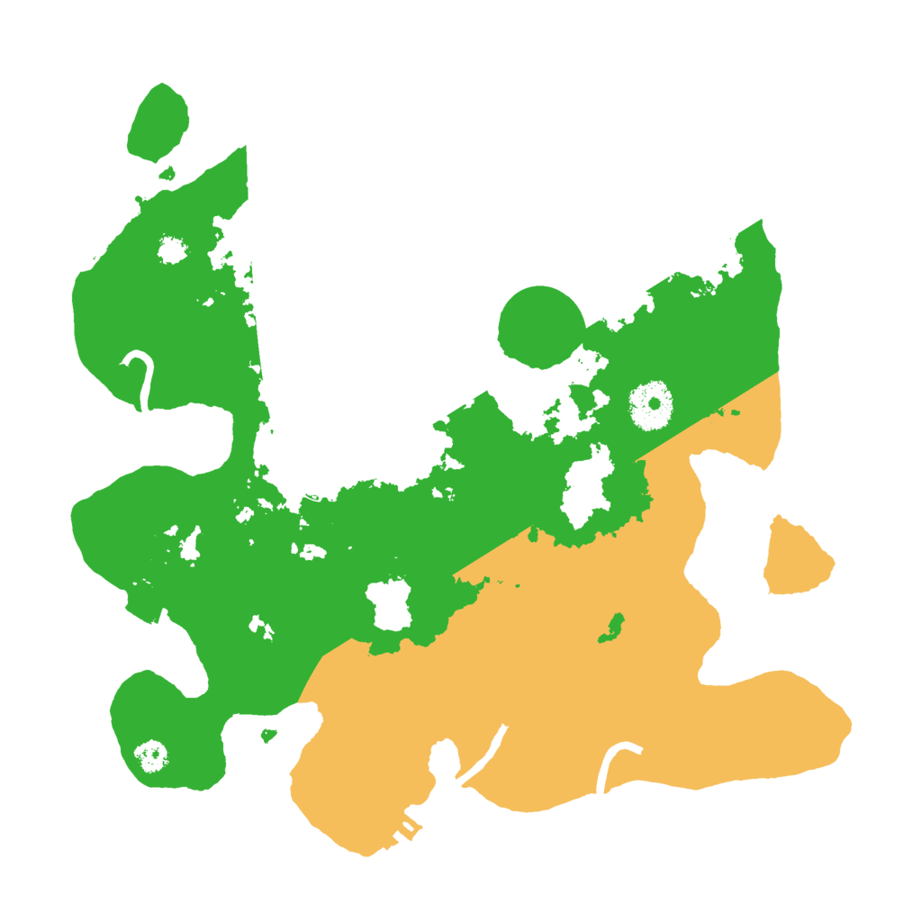 Biome Rust Map: Procedural Map, Size: 3000, Seed: 1350832756