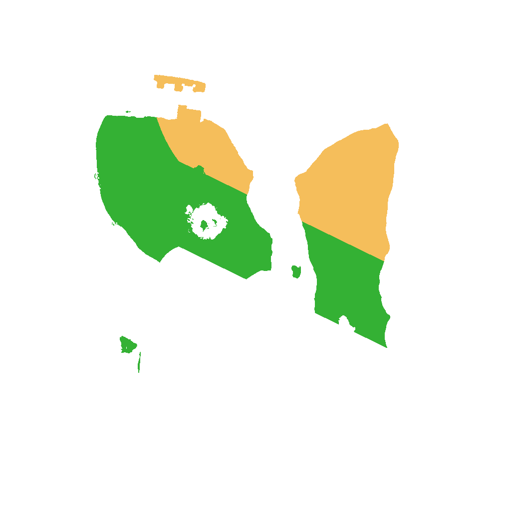 Biome Rust Map: Procedural Map, Size: 1500, Seed: 23497