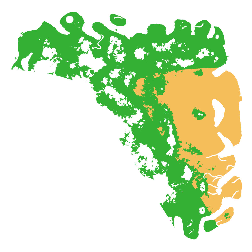 Biome Rust Map: Procedural Map, Size: 6000, Seed: 63541241