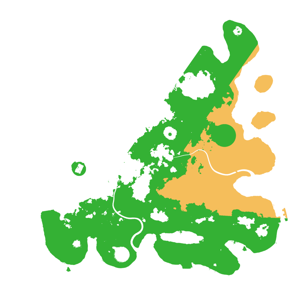 Biome Rust Map: Procedural Map, Size: 3450, Seed: 38887129