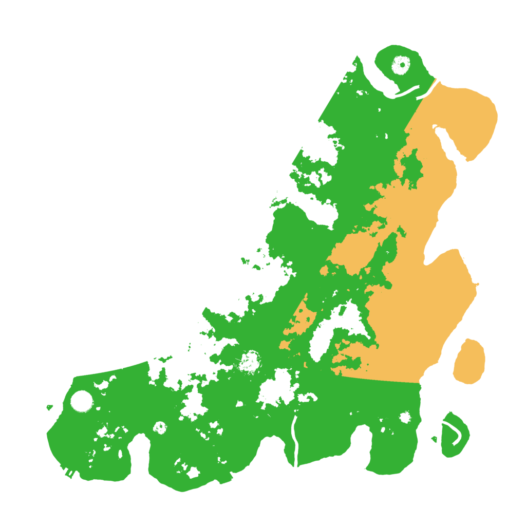 Biome Rust Map: Procedural Map, Size: 4250, Seed: 1005160657