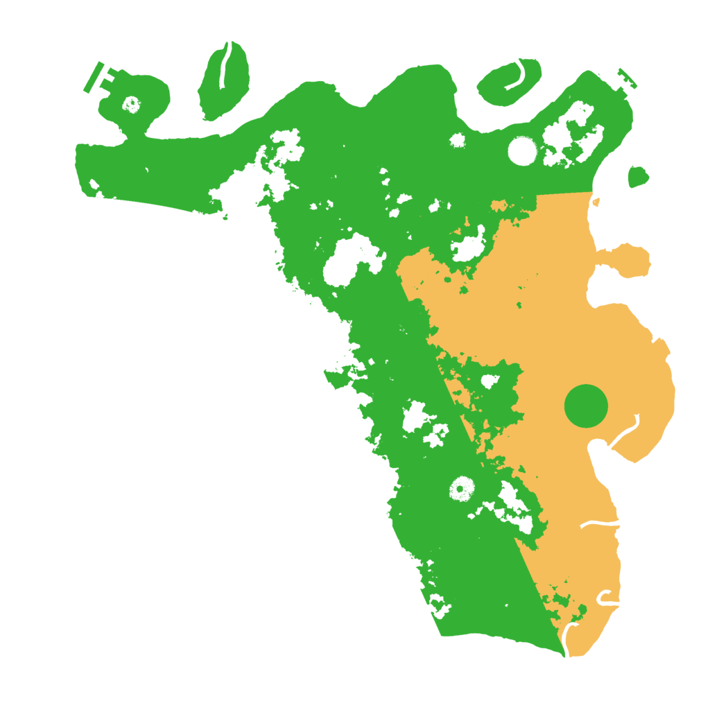 Biome Rust Map: Procedural Map, Size: 4296, Seed: 1994815572