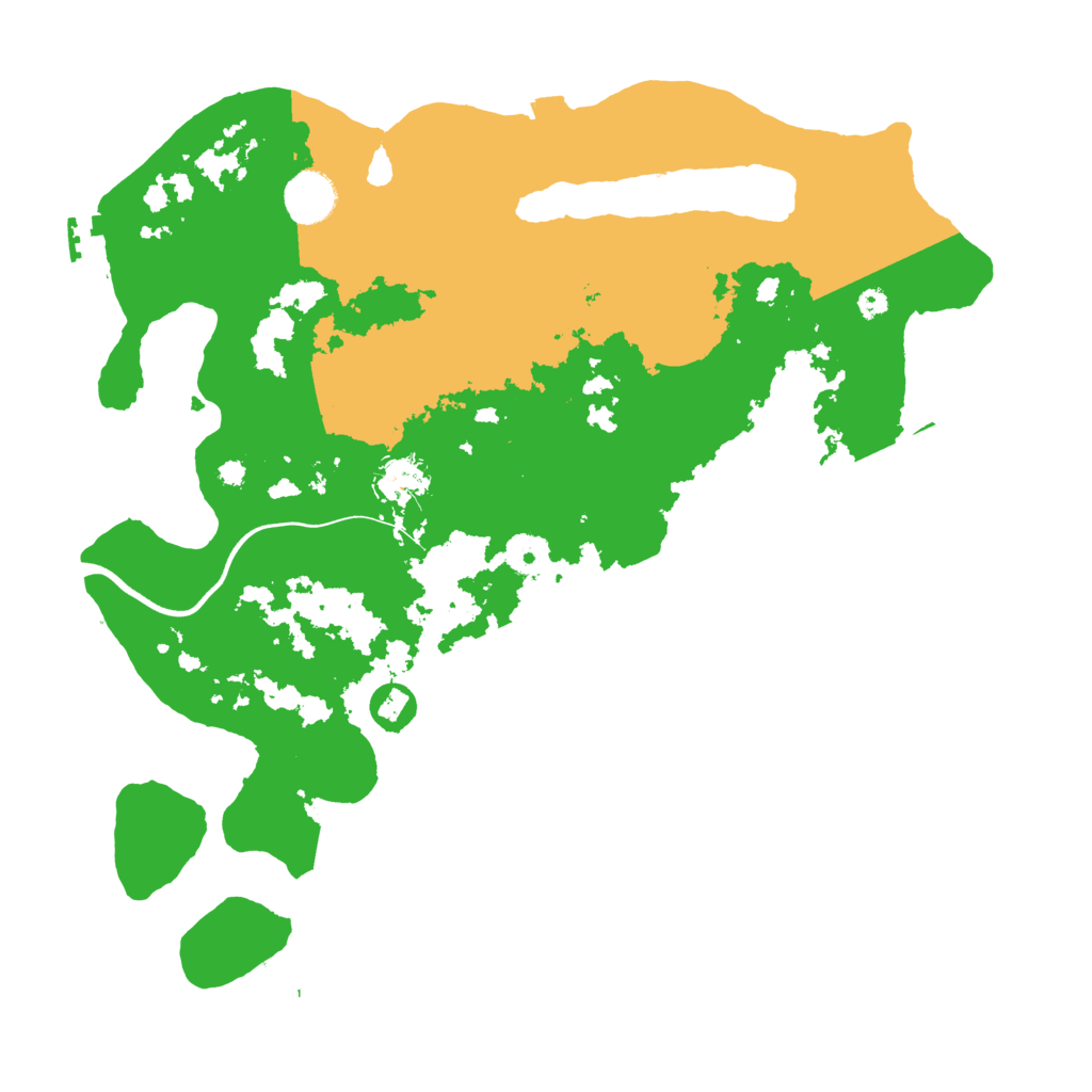 Biome Rust Map: Procedural Map, Size: 3750, Seed: 63733601