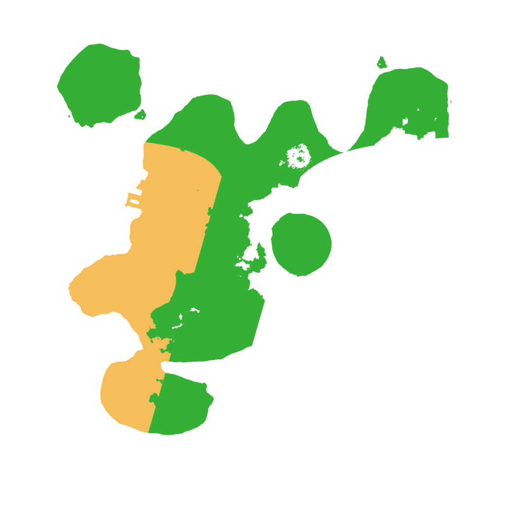 Biome Rust Map: Procedural Map, Size: 2250, Seed: 20234