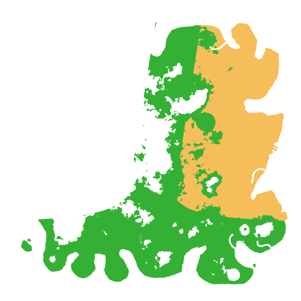 Biome Rust Map: Procedural Map, Size: 4250, Seed: 242603466