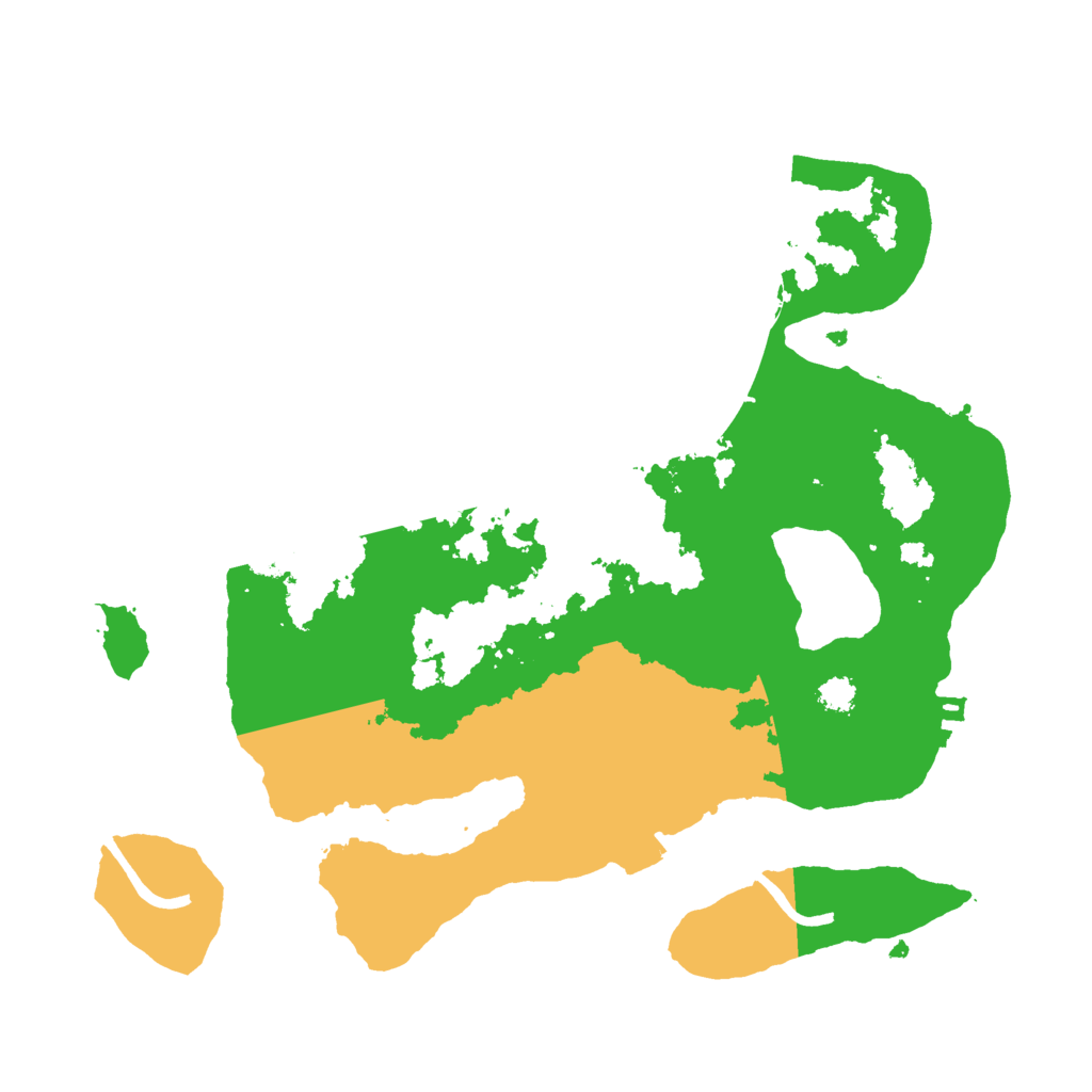 Biome Rust Map: Procedural Map, Size: 2800, Seed: 867837152