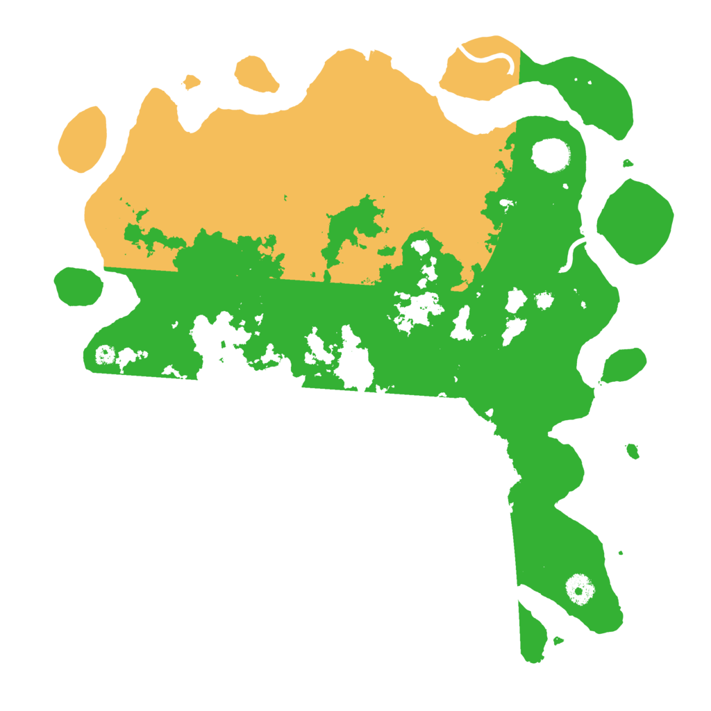 Biome Rust Map: Procedural Map, Size: 3700, Seed: 1355942683