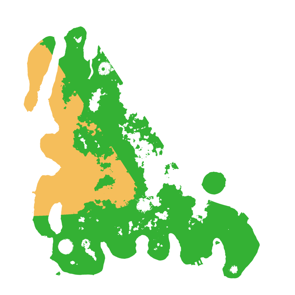 Biome Rust Map: Procedural Map, Size: 3500, Seed: 1328757773