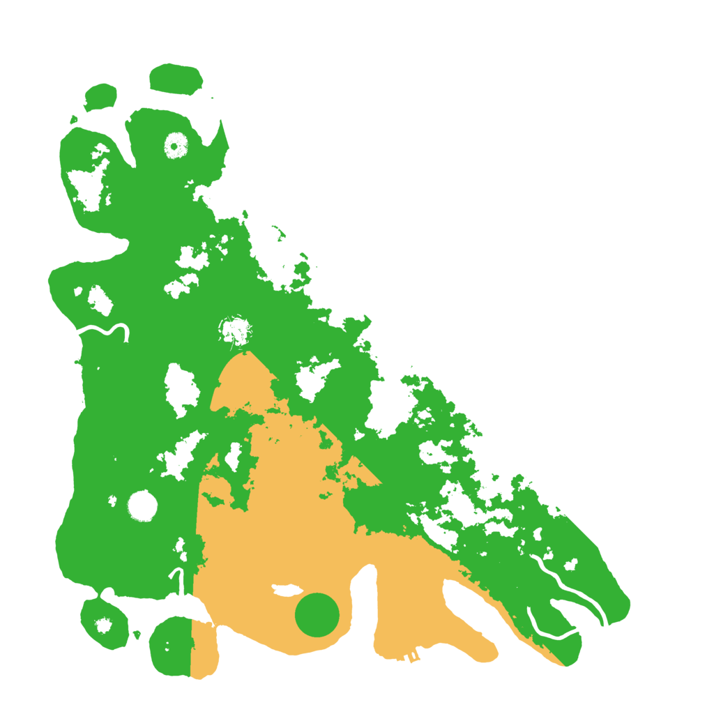 Biome Rust Map: Procedural Map, Size: 4250, Seed: 69047909