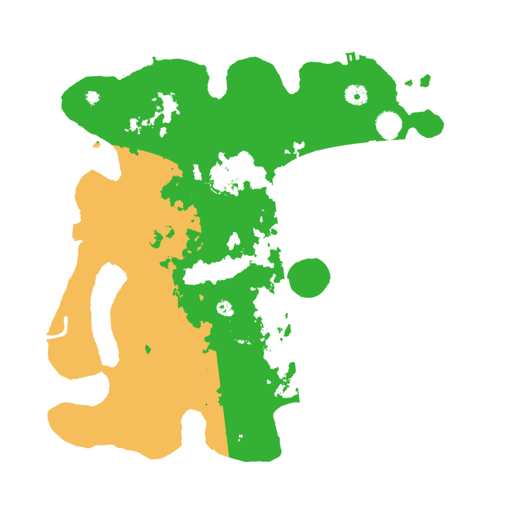 Biome Rust Map: Procedural Map, Size: 3500, Seed: 414252174