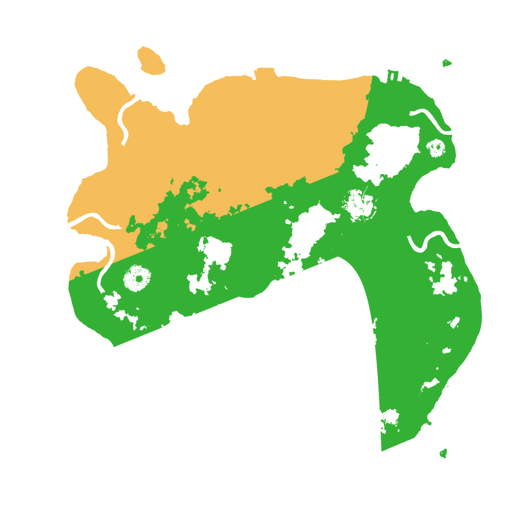 Biome Rust Map: Procedural Map, Size: 3000, Seed: 716938