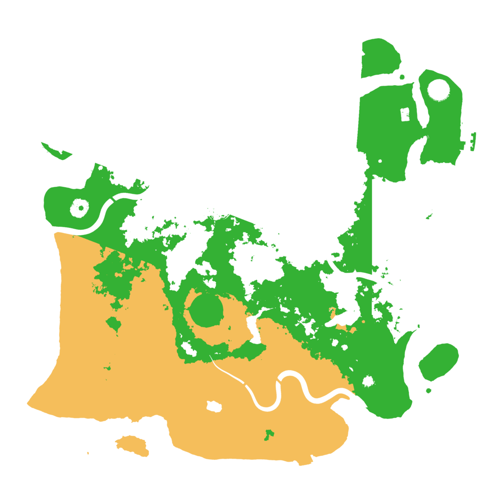 Biome Rust Map: Procedural Map, Size: 4000, Seed: 1968001048