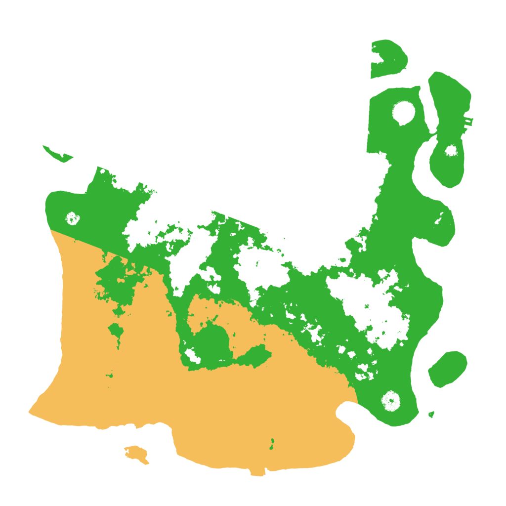 Biome Rust Map: Procedural Map, Size: 4000, Seed: 1968001048