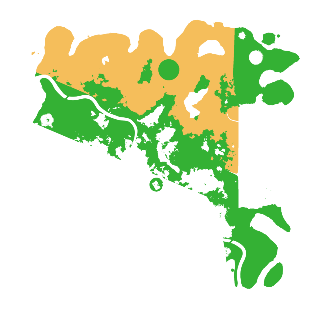 Biome Rust Map: Procedural Map, Size: 4000, Seed: 86531