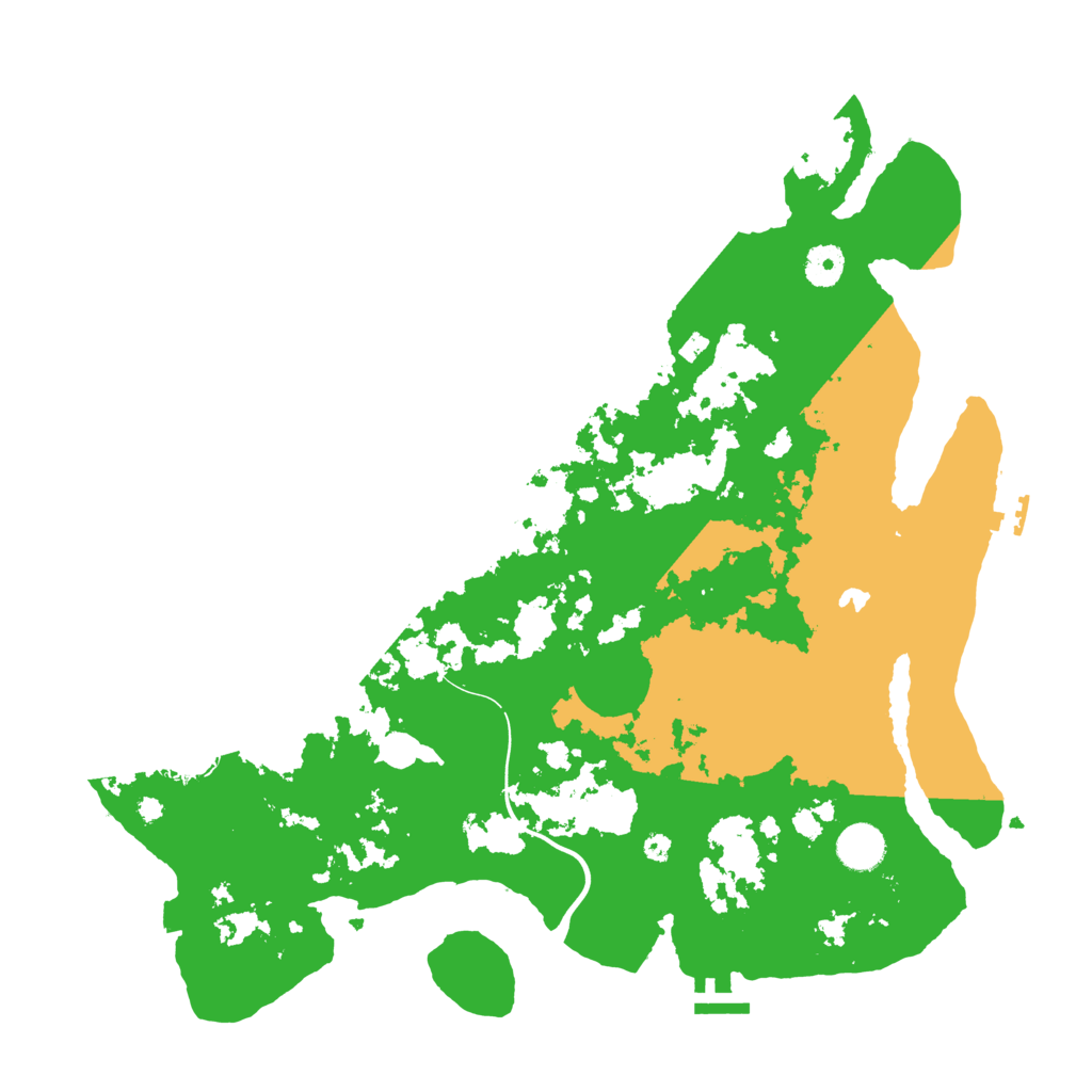 Biome Rust Map: Procedural Map, Size: 4000, Seed: 1887936560