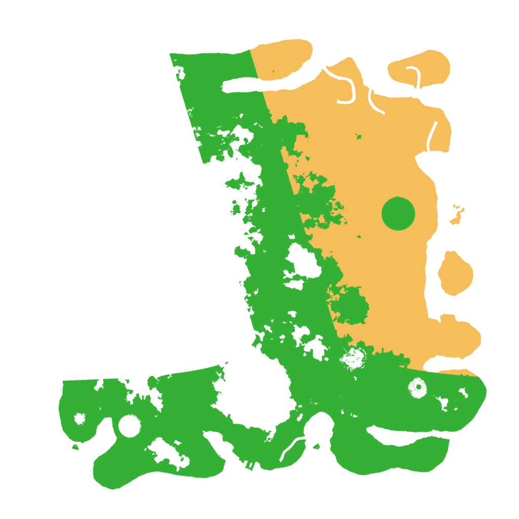 Biome Rust Map: Procedural Map, Size: 4100, Seed: 62528