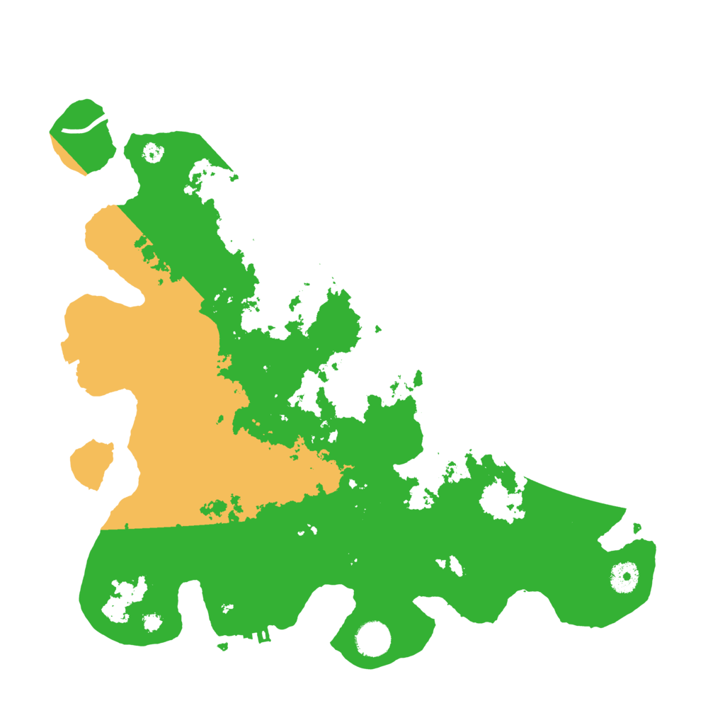 Biome Rust Map: Procedural Map, Size: 3650, Seed: 67693670
