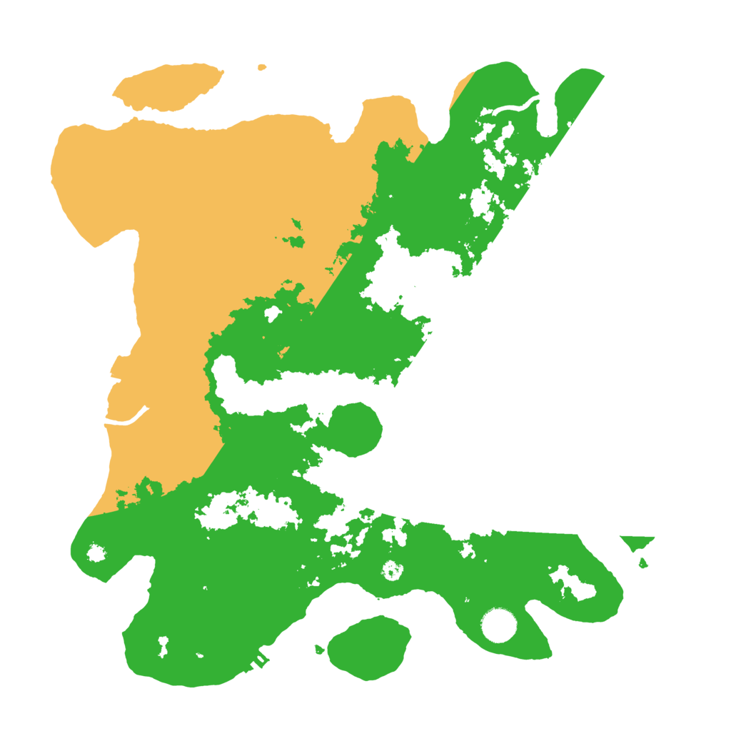 Biome Rust Map: Procedural Map, Size: 3700, Seed: 20527564