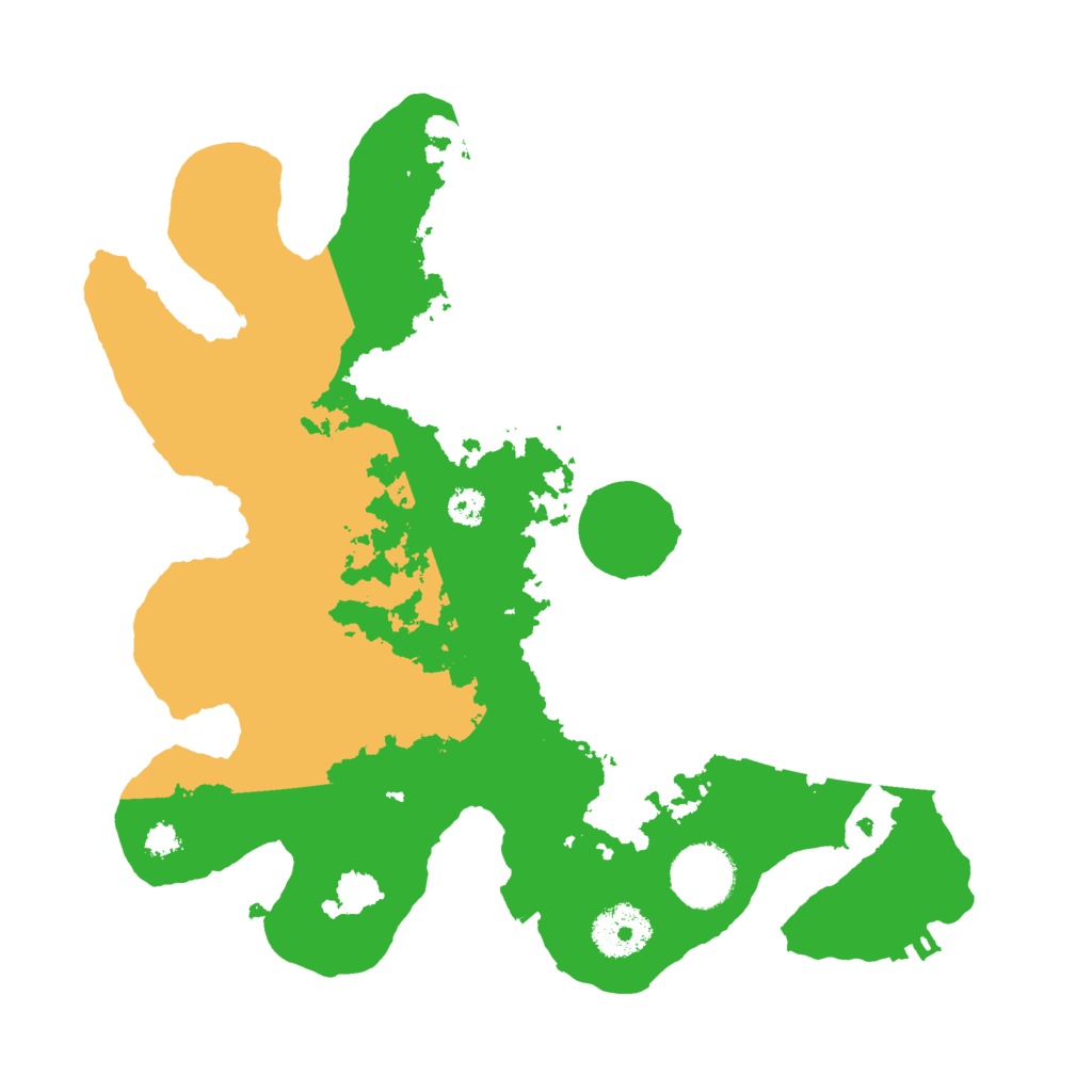 Biome Rust Map: Procedural Map, Size: 3000, Seed: 1482096312