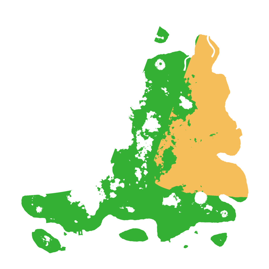 Biome Rust Map: Procedural Map, Size: 3950, Seed: 1813494
