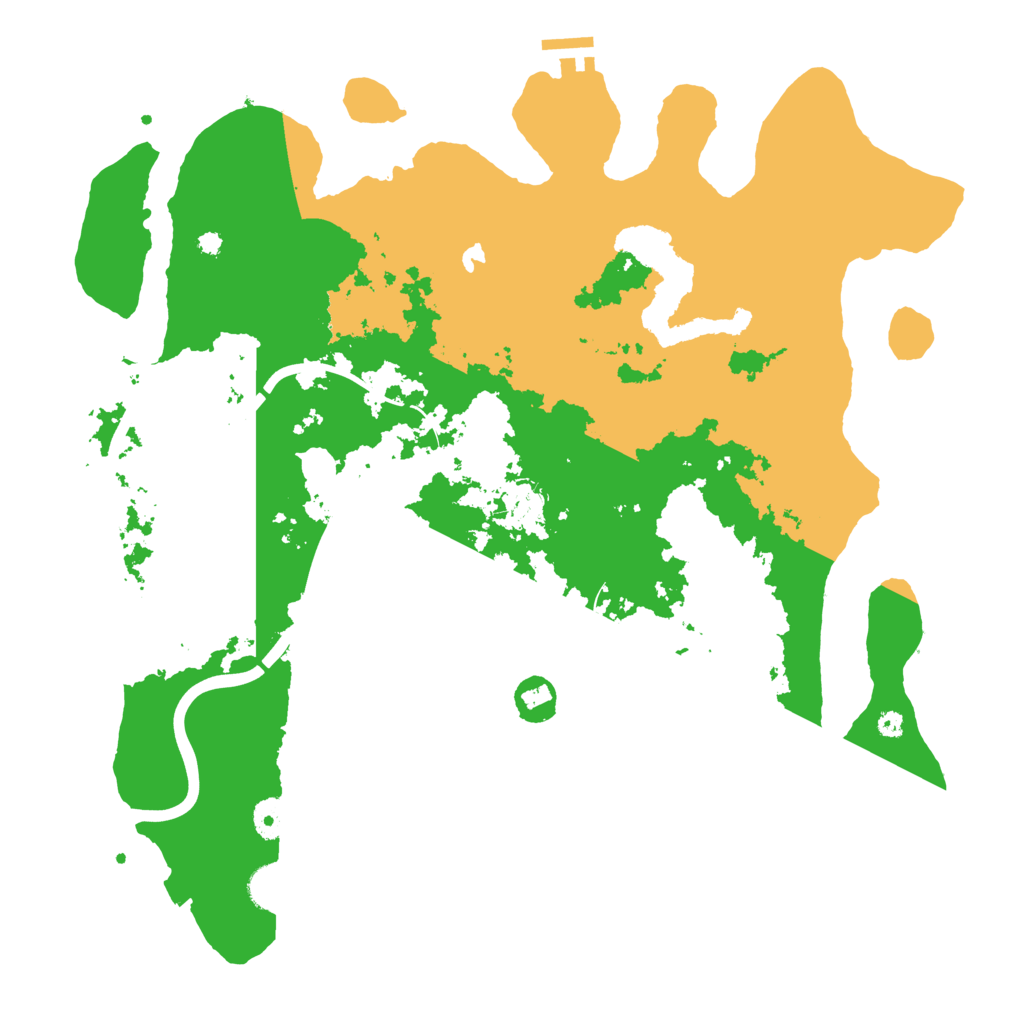 Biome Rust Map: Procedural Map, Size: 4000, Seed: 521015891