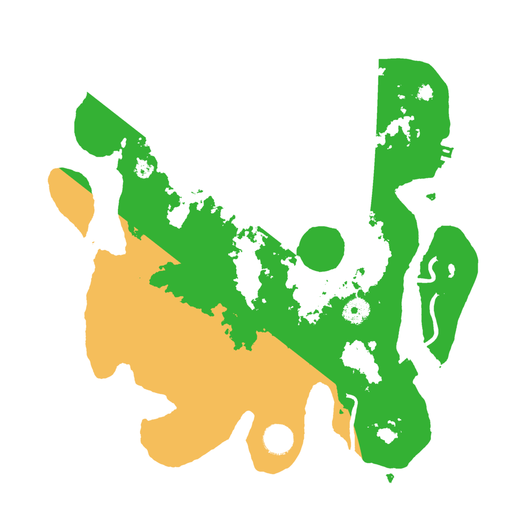 Biome Rust Map: Procedural Map, Size: 3000, Seed: 27685