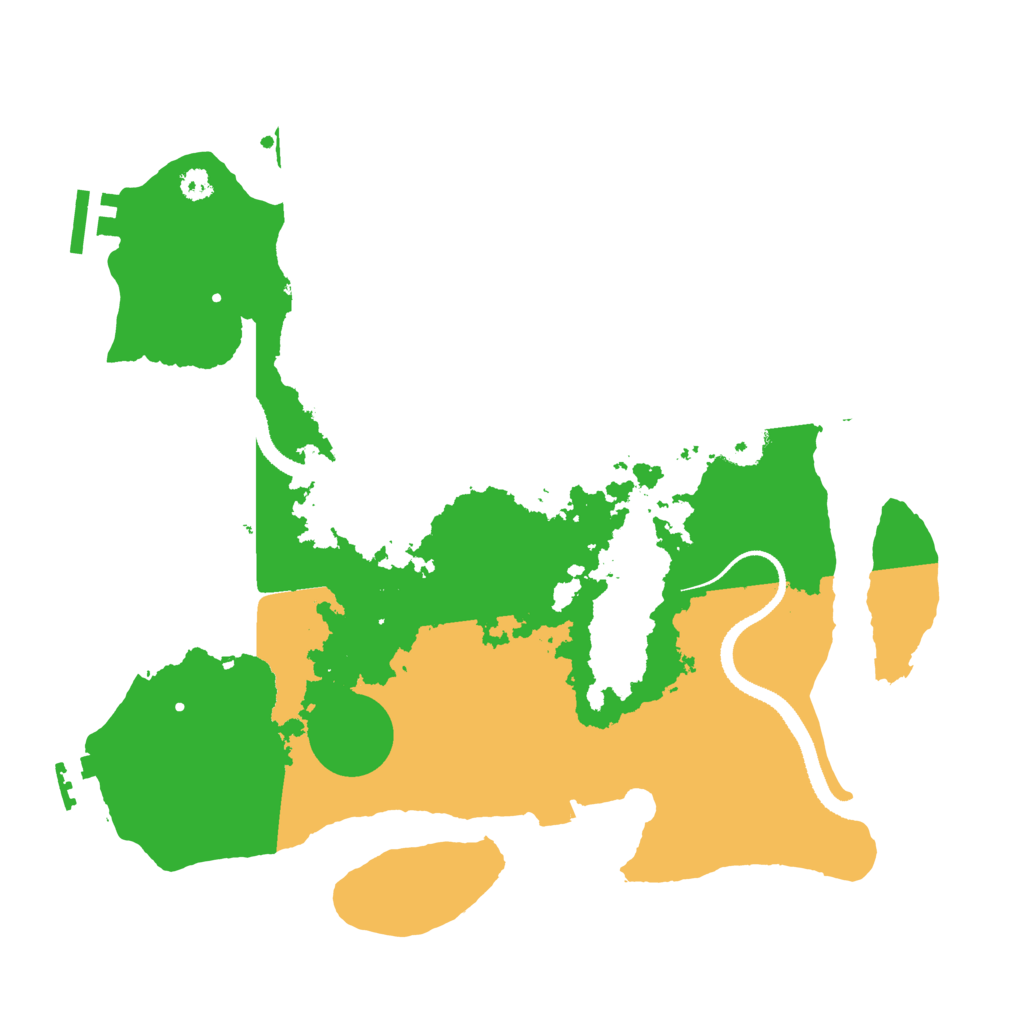 Biome Rust Map: Procedural Map, Size: 3250, Seed: 26942