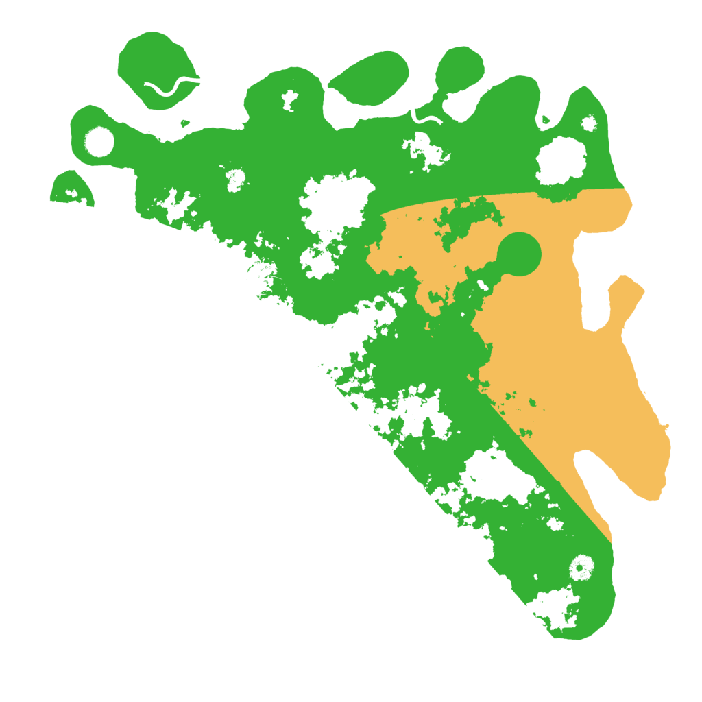 Biome Rust Map: Procedural Map, Size: 4200, Seed: 1568