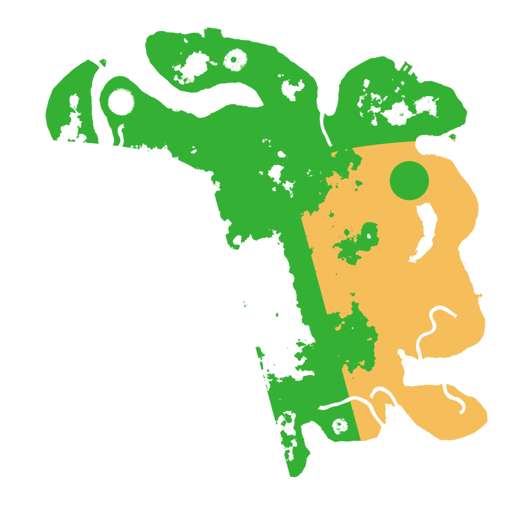 Biome Rust Map: Procedural Map, Size: 3500, Seed: 1993440010