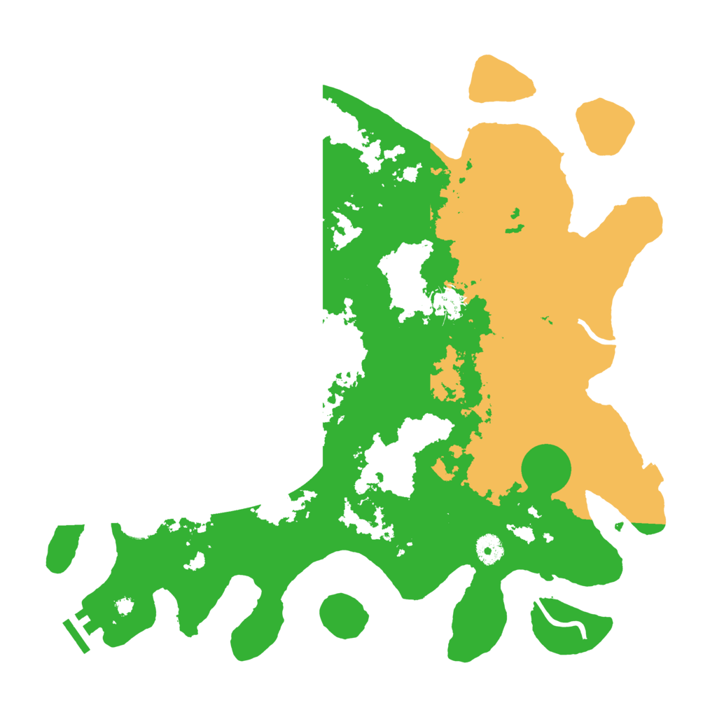Biome Rust Map: Procedural Map, Size: 3800, Seed: 27398262