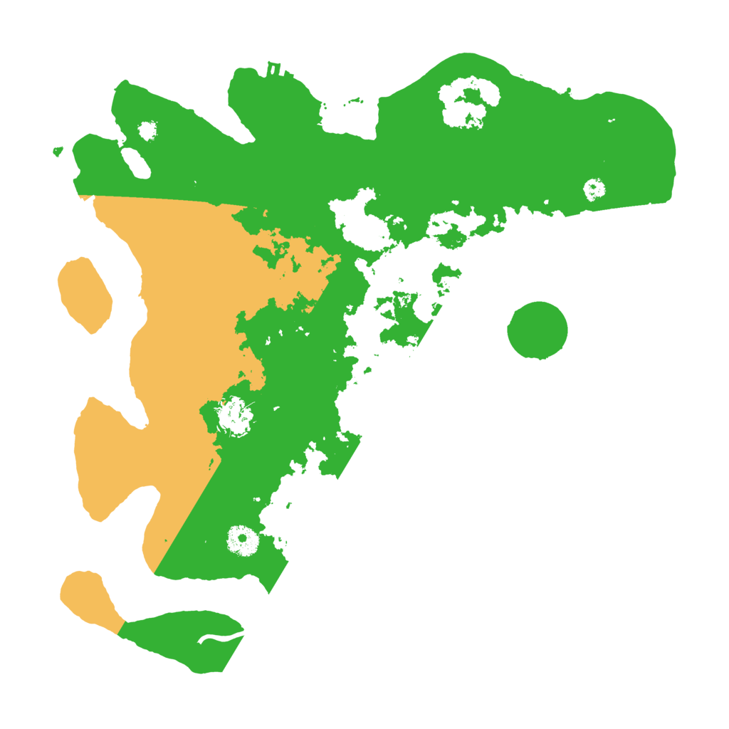 Biome Rust Map: Procedural Map, Size: 3500, Seed: 308852072
