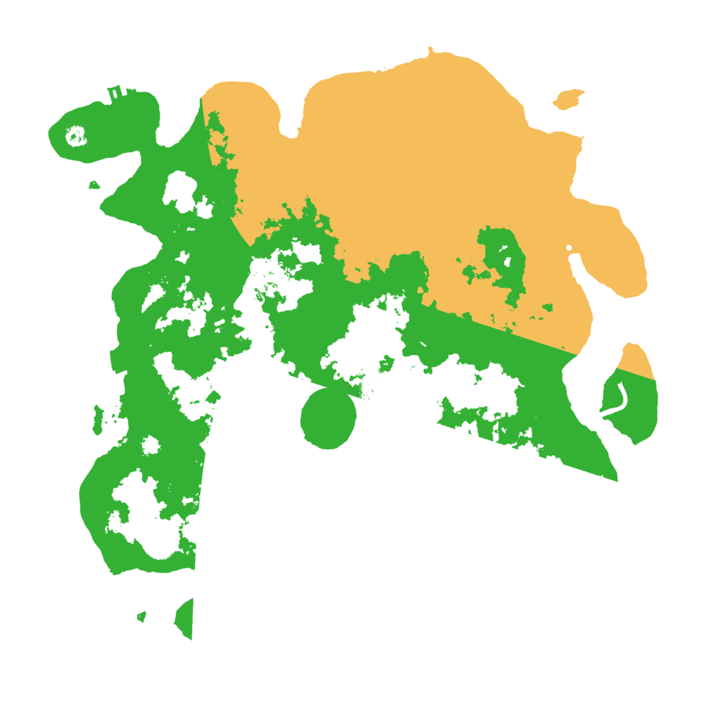 Biome Rust Map: Procedural Map, Size: 3500, Seed: 1693096021