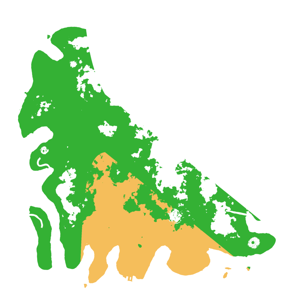 Biome Rust Map: Procedural Map, Size: 4000, Seed: 14571