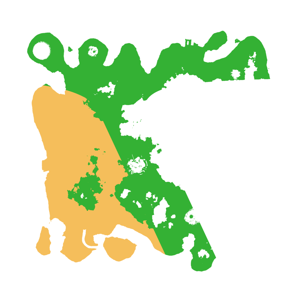 Biome Rust Map: Procedural Map, Size: 3000, Seed: 1898852165